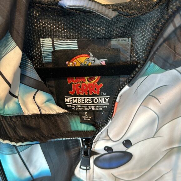 Tom and Jerry Members Only Jacket - Men's Small - Picture 2 of 8